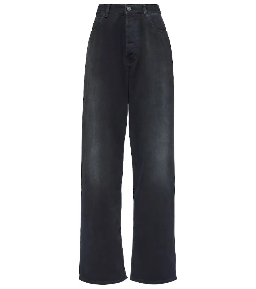 Balenciaga High-rise wide-leg jeans | Image 1 Balenciaga High-rise wide-leg jeans | Image 1