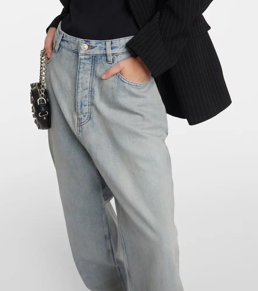 Balenciaga Mid-rise wide-leg jeans | Thumbnail 5