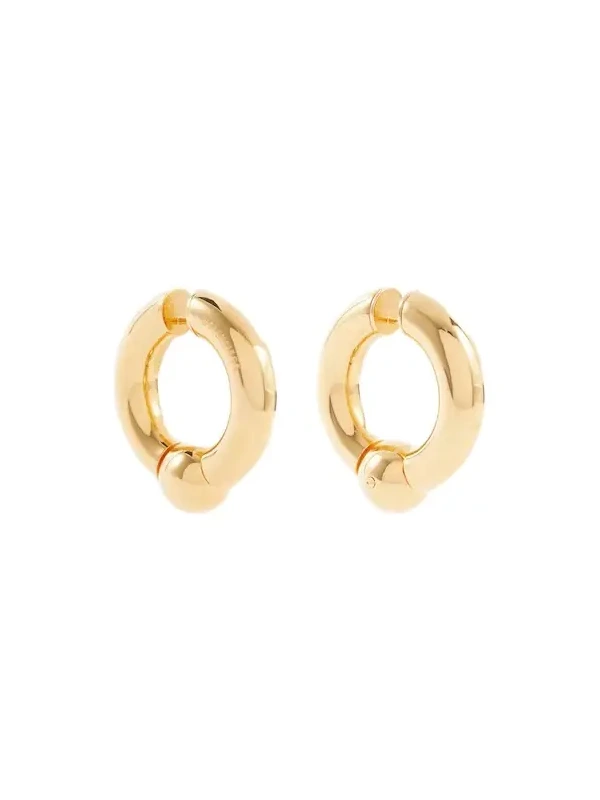 Mega hoop earrings