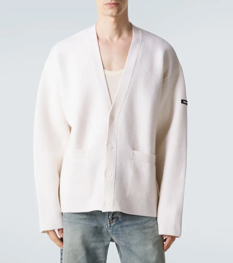 Balenciaga Wool-blend cardigan | Thumbnail 5