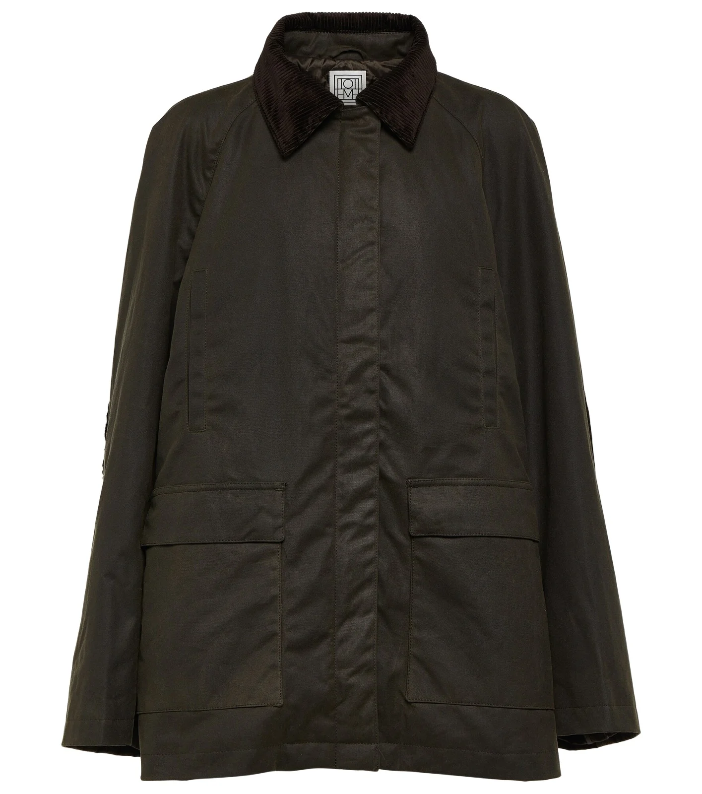 TOTEME Country coated cotton jacket