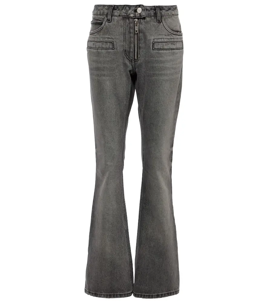 Courreges Courrèges Low-rise straight jeans | Image 1 Courreges Courrèges Low-rise straight jeans | Image 1