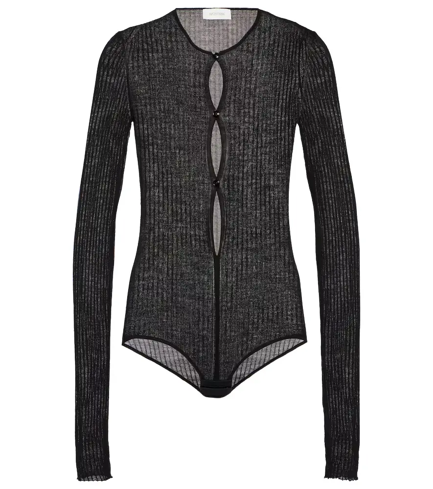 Sportmax Rib-knit bodysuit | Image 1 Sportmax Rib-knit bodysuit | Image 1