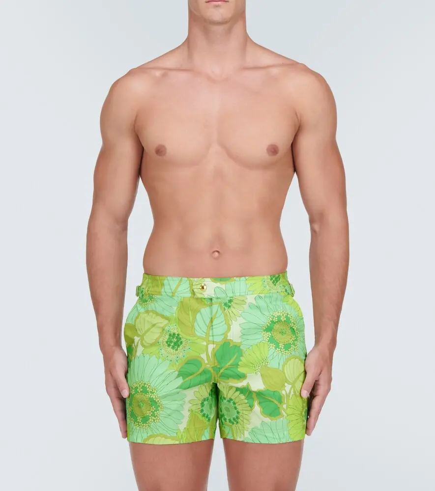 Tom Ford Printed swim trunks | Thumbnail 4 Tom Ford Printed swim trunks | Thumbnail 4