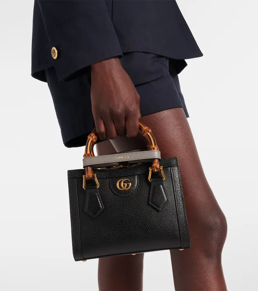 Gucci Diana Mini leather tote bag | Thumbnail 2 Gucci Diana Mini leather tote bag | Thumbnail 2