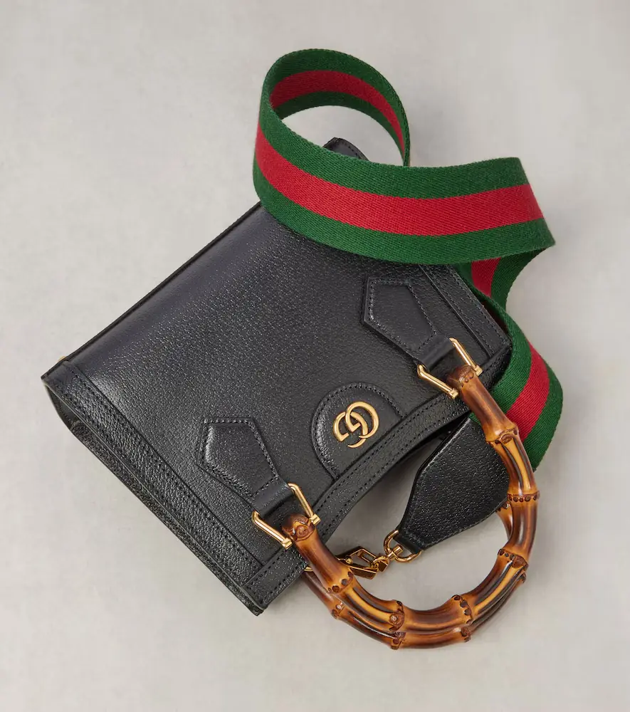 Gucci Diana Mini leather tote bag | Thumbnail 4 Gucci Diana Mini leather tote bag | Thumbnail 4