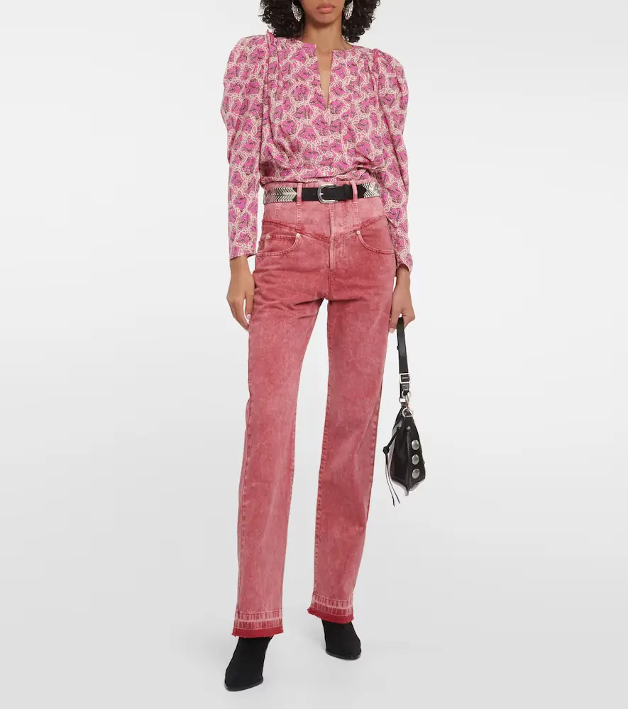 Isabel Marant Noemie straight-leg jeans | Thumbnail 3