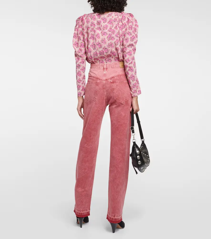 Isabel Marant Noemie straight-leg jeans | Thumbnail 5