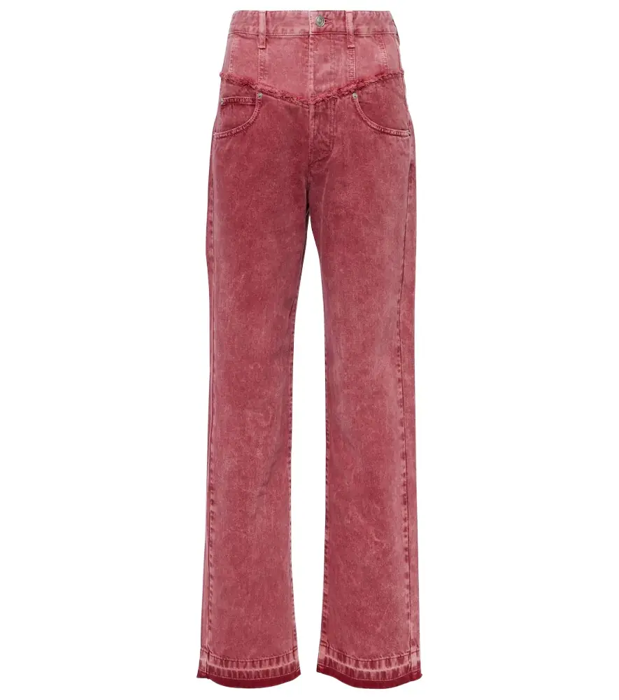Isabel Marant Noemie straight-leg jeans