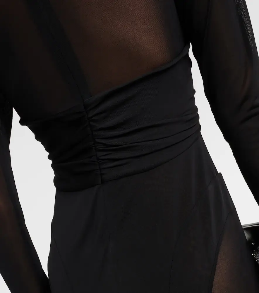 Isabel Marant Rimma semi-sheer gown | Thumbnail 3 Isabel Marant Rimma semi-sheer gown | Thumbnail 3