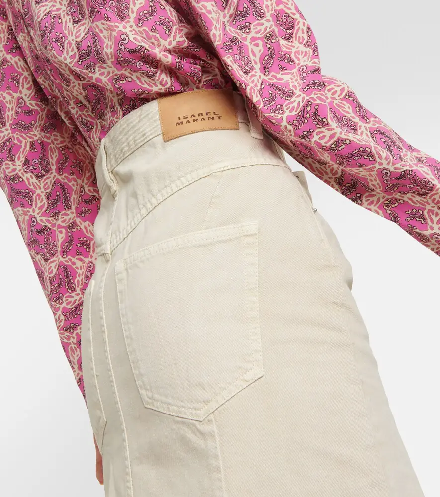 Isabel Marant Nyda denim midi skirt | Thumbnail 2