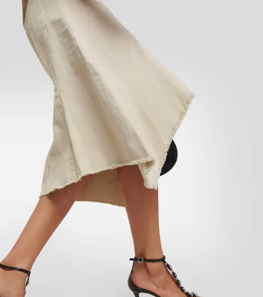 Isabel Marant Nyda denim midi skirt | Thumbnail 6