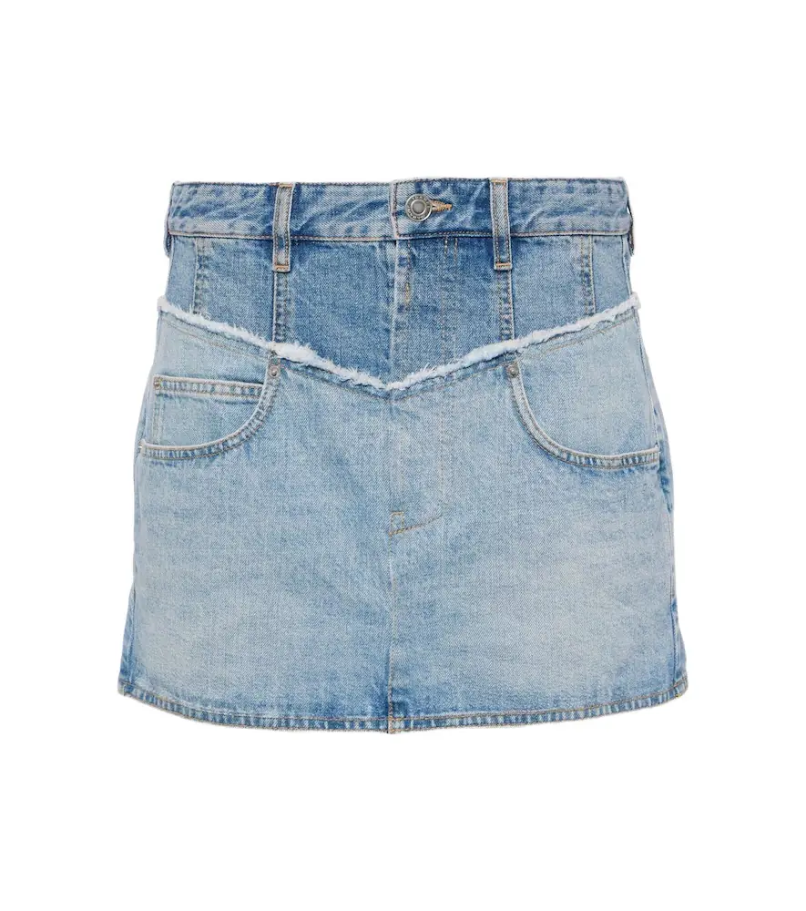 Isabel Marant High-rise denim miniskirt