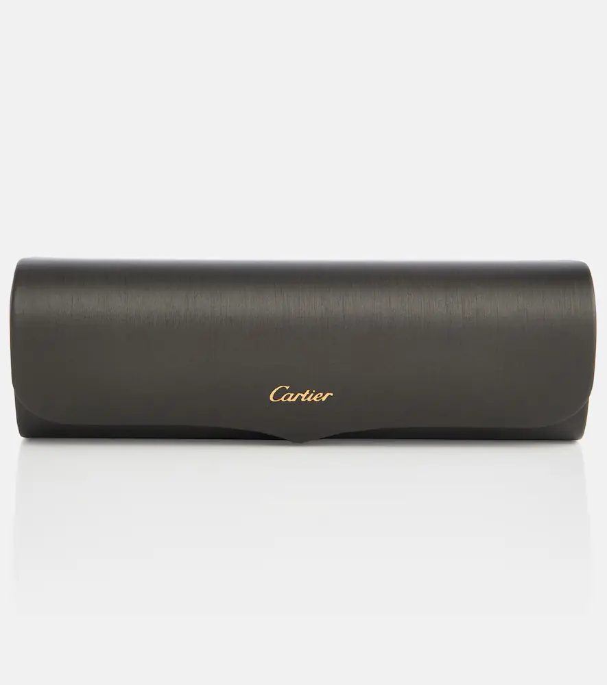 Cartier Eyewear Collection Panthère de Cartier geometric sunglasses | Thumbnail 4 Cartier Eyewear Collection Panthère de Cartier geometric sunglasses | Thumbnail 4