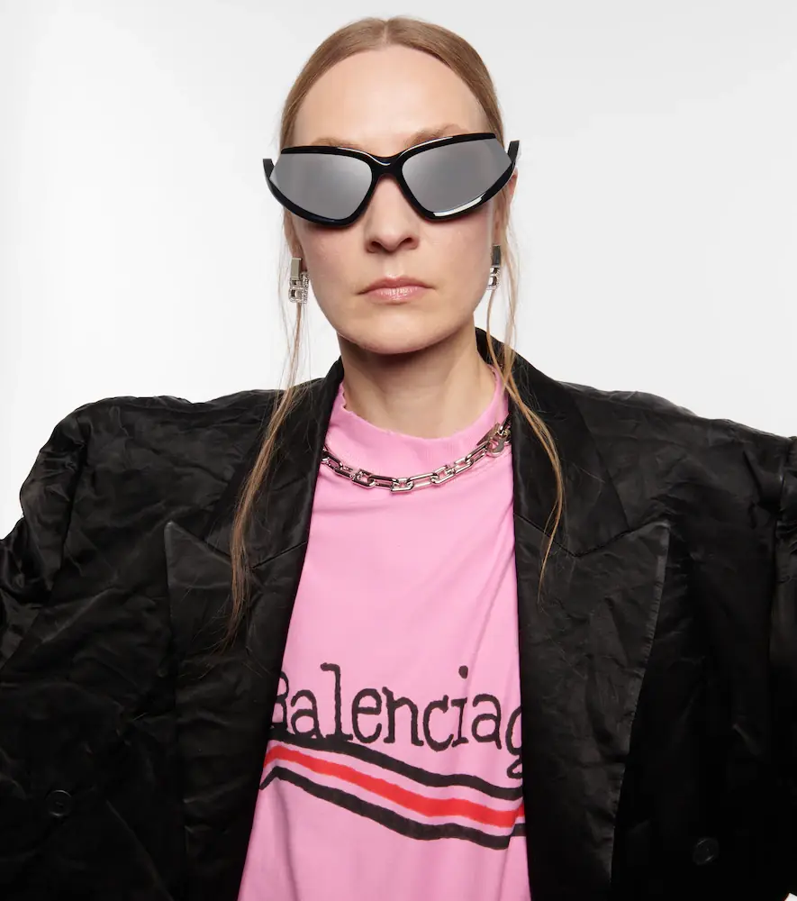 Balenciaga Side Xpander oval sunglasses | Thumbnail 6 Balenciaga Side Xpander oval sunglasses | Thumbnail 6