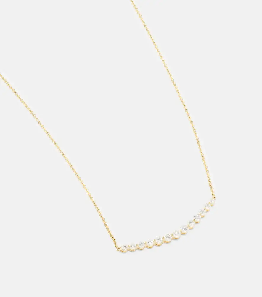 Anita Ko Crescent 18kt yellow gold necklace with diamonds | Thumbnail 3 Anita Ko Crescent 18kt yellow gold necklace with diamonds | Thumbnail 3