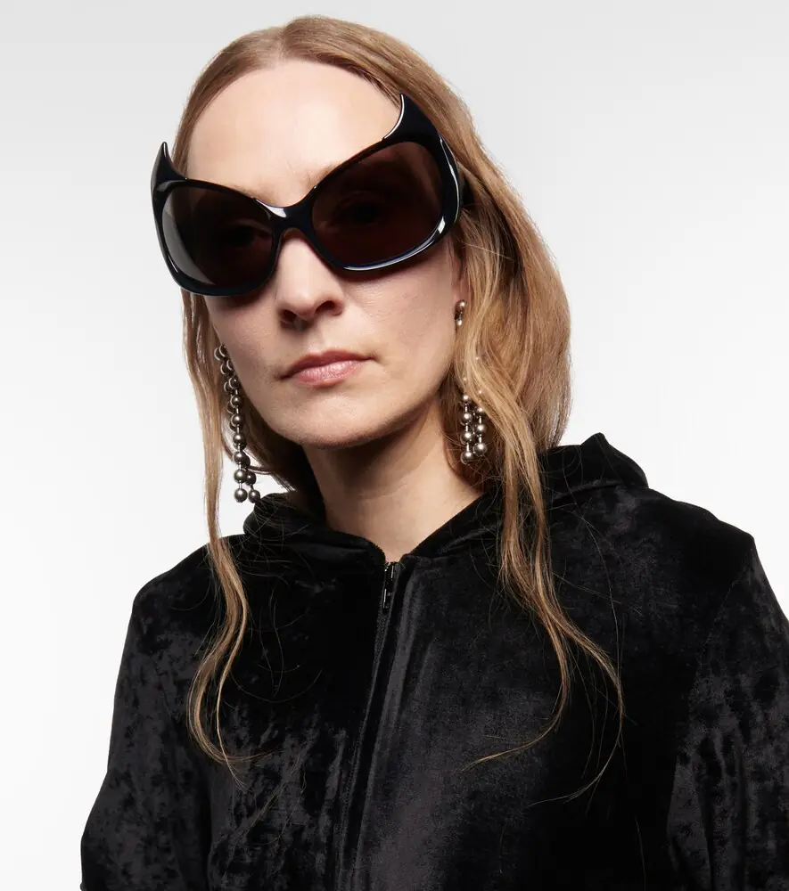 Balenciaga Gotham Cat cat-eye sunglasses | Thumbnail 5