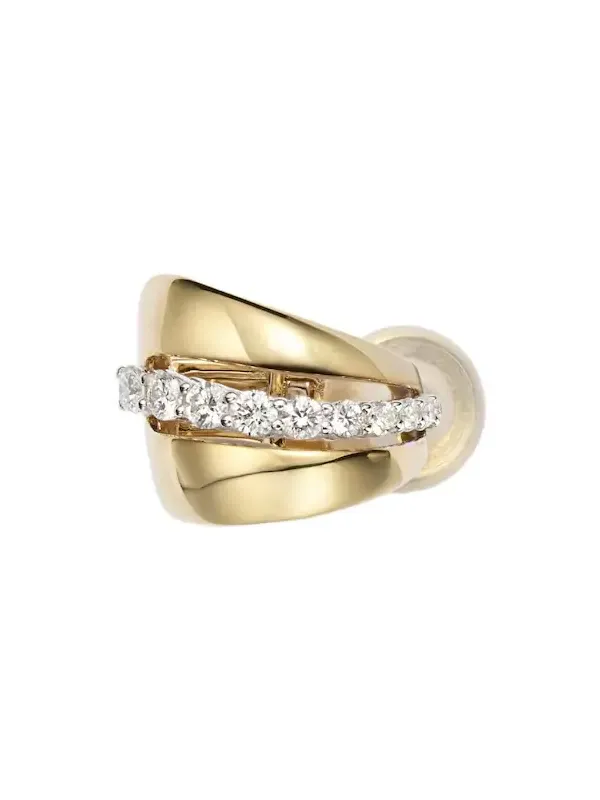 Whisper 18kt gold ear cuff with diamonds Whisper 18kt gold ear cuff with diamonds