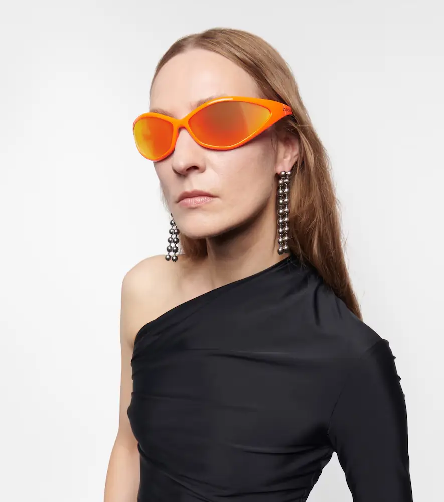 Balenciaga 90s Oval sunglasses | Thumbnail 6