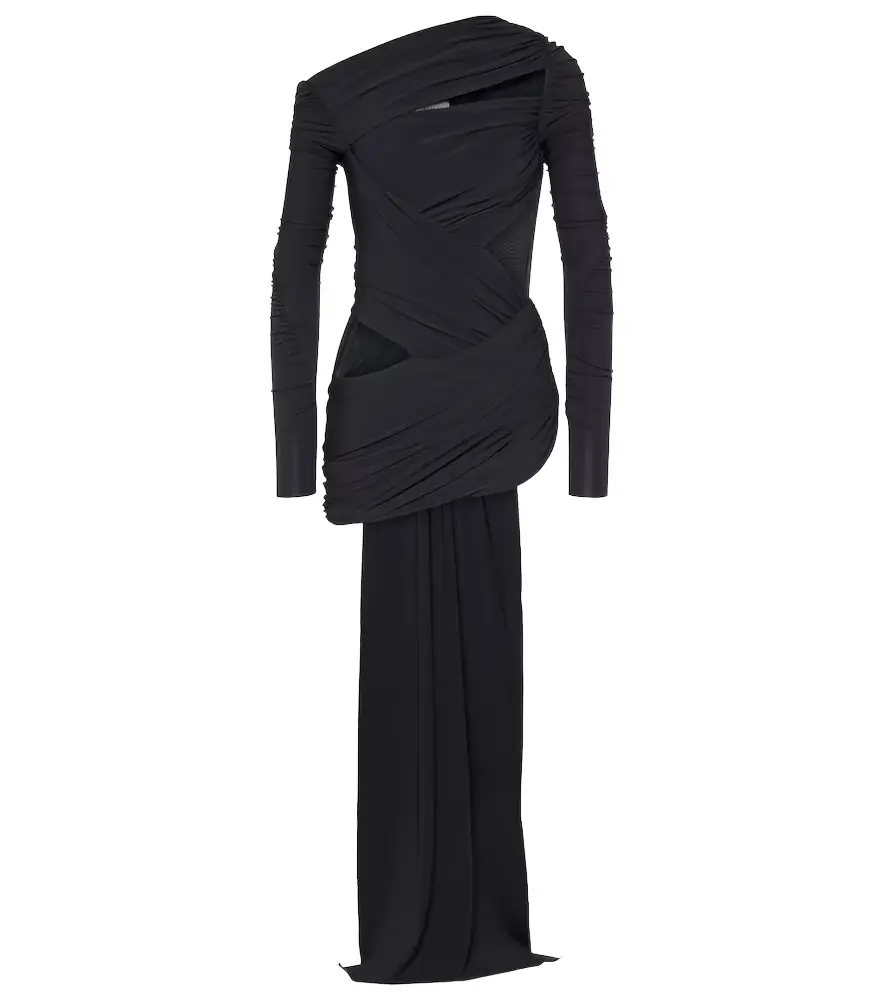 The Attico Asymmetrical draped top | Image 1 The Attico Asymmetrical draped top | Image 1