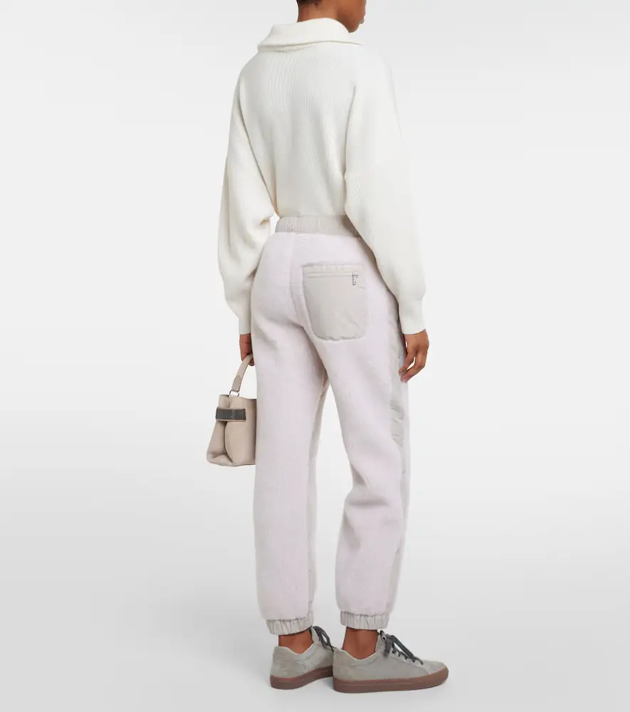 Brunello Cucinelli Wool-blend sweatpants | Thumbnail 2 Brunello Cucinelli Wool-blend sweatpants | Thumbnail 2