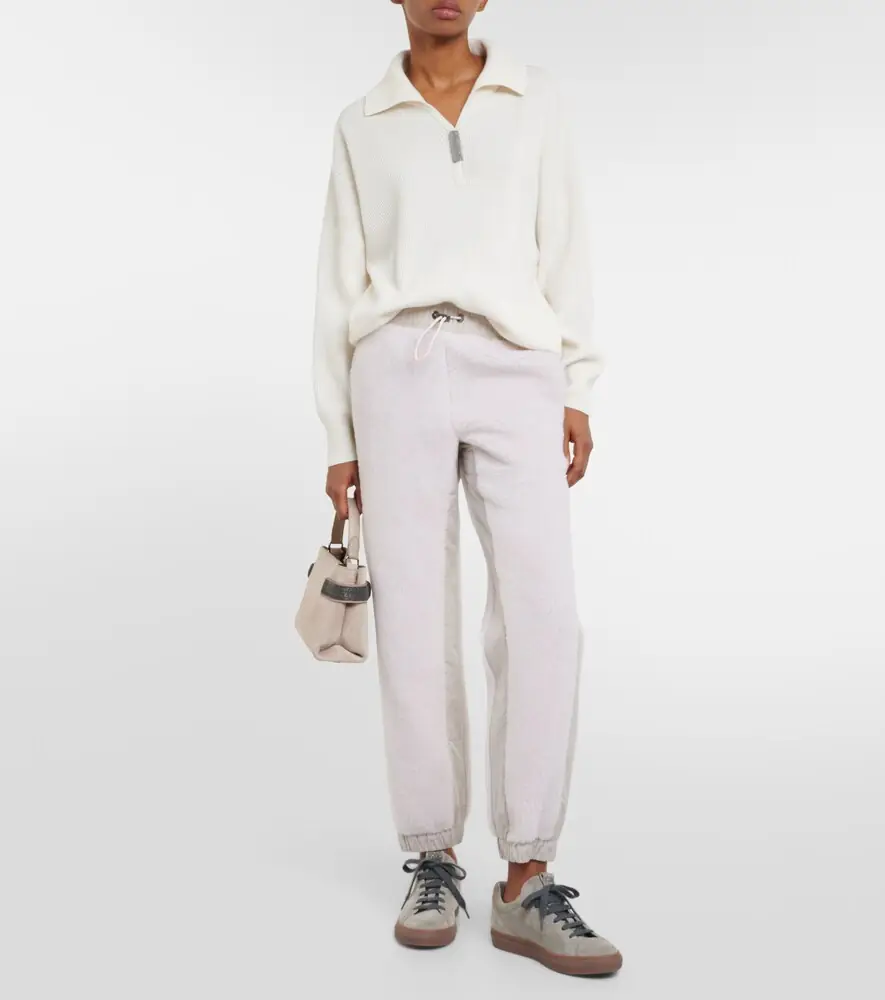Brunello Cucinelli Wool-blend sweatpants | Thumbnail 4 Brunello Cucinelli Wool-blend sweatpants | Thumbnail 4