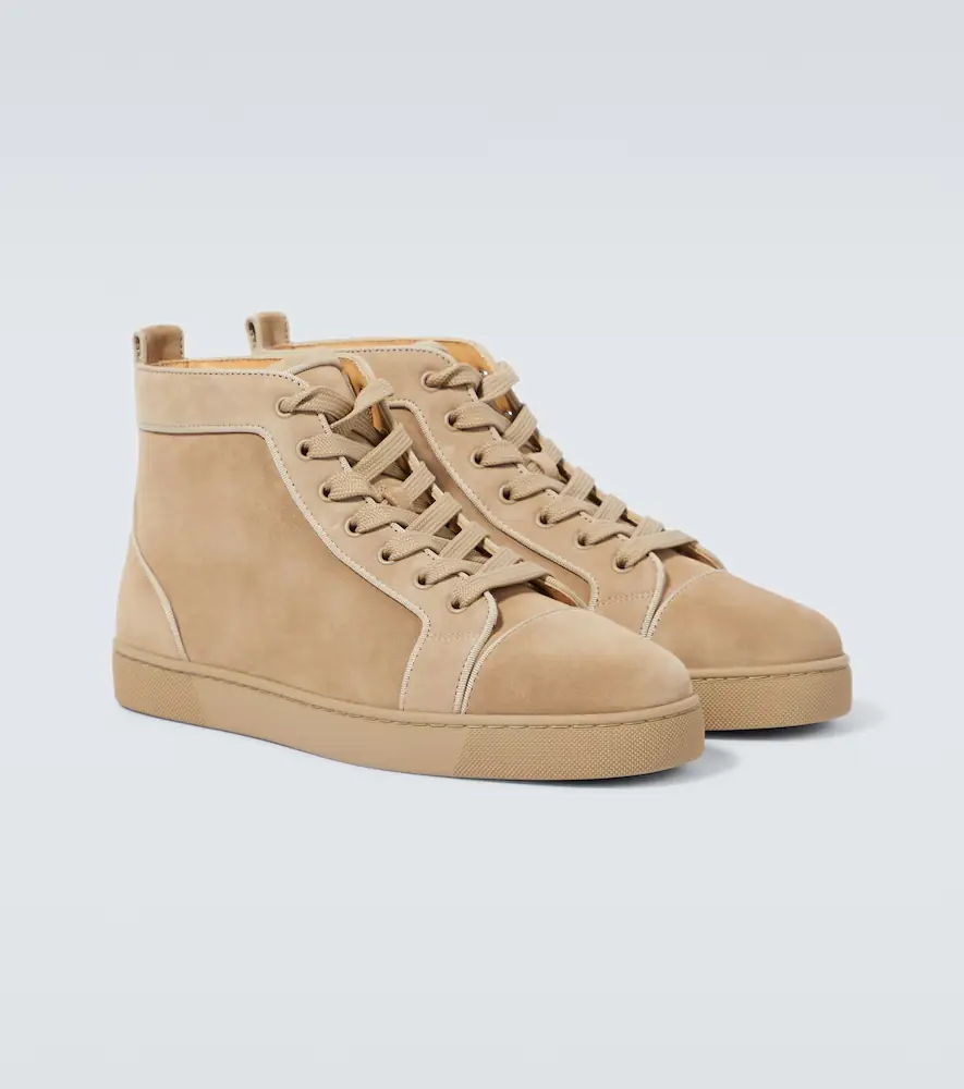 Christian Louboutin Louis suede high-top sneakers | Thumbnail 3 Christian Louboutin Louis suede high-top sneakers | Thumbnail 3