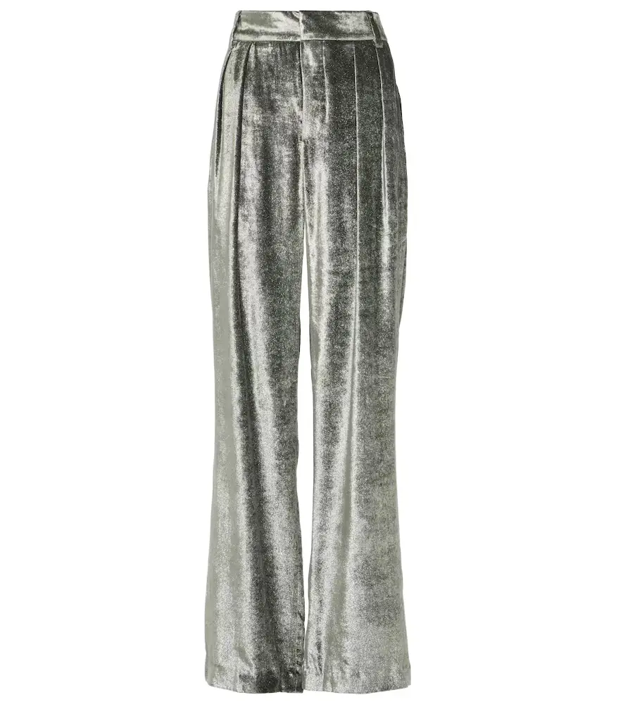 Brunello Cucinelli Velvet wide-leg pants | Image 1 Brunello Cucinelli Velvet wide-leg pants | Image 1