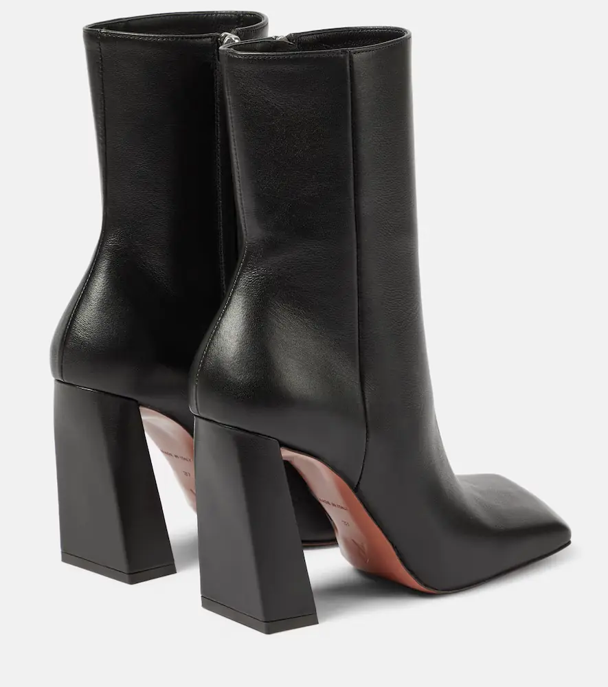 Amina Muaddi Marine 95 leather ankle boots | Thumbnail 2 Amina Muaddi Marine 95 leather ankle boots | Thumbnail 2