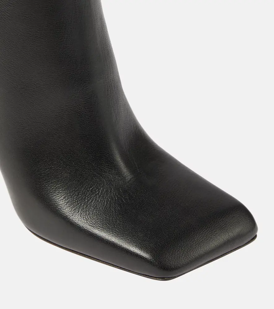 Amina Muaddi Marine 95 leather ankle boots | Thumbnail 4 Amina Muaddi Marine 95 leather ankle boots | Thumbnail 4