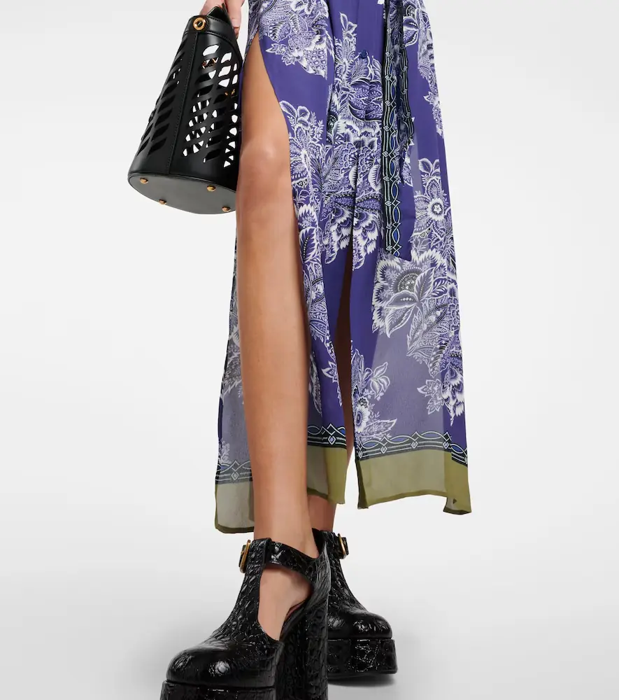 Etro Printed shirt midi dress | Thumbnail 2 Etro Printed shirt midi dress | Thumbnail 2