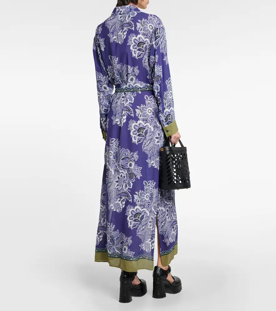 Etro Printed shirt midi dress | Thumbnail 5 Etro Printed shirt midi dress | Thumbnail 5