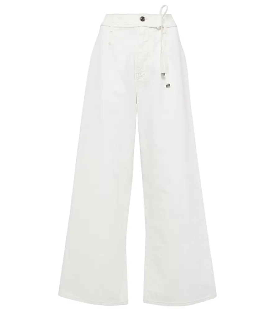 Etro High-rise wide-leg jeans