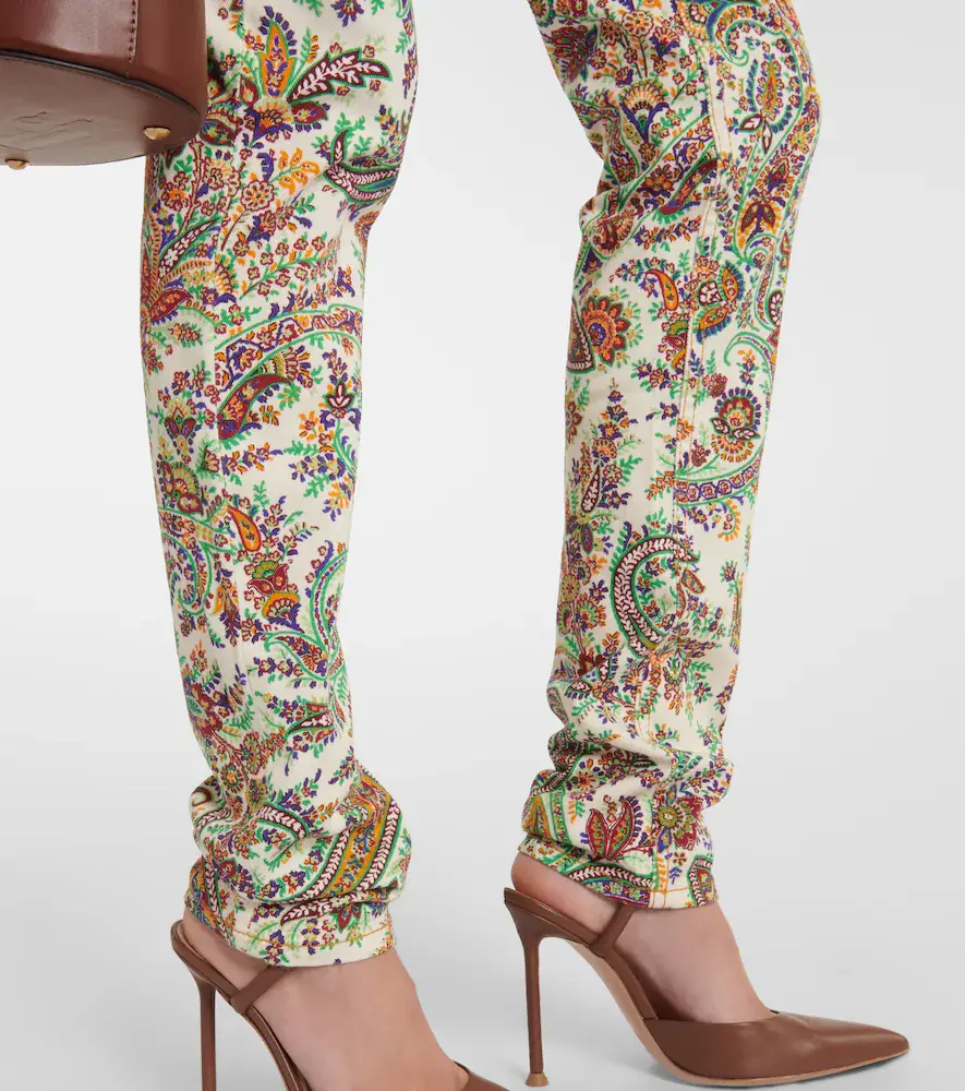 Etro Paisley mid-rise slim jeans | Thumbnail 2