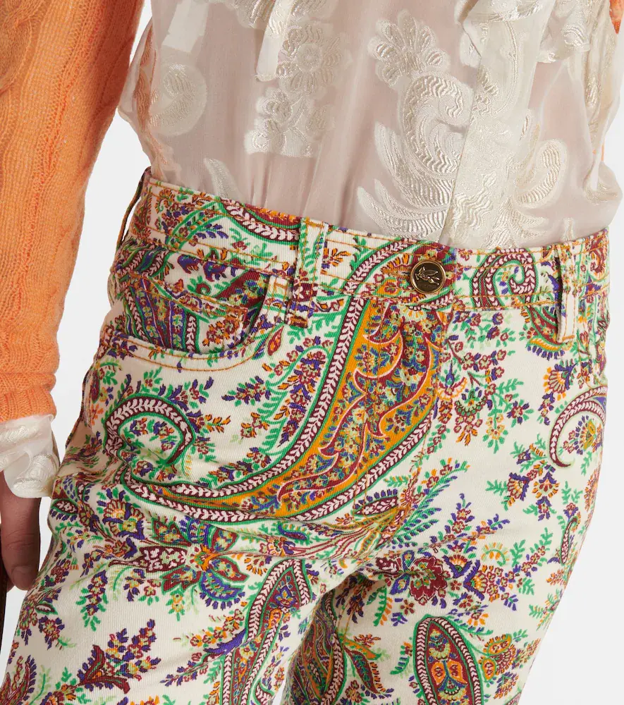Etro Paisley mid-rise slim jeans | Thumbnail 3