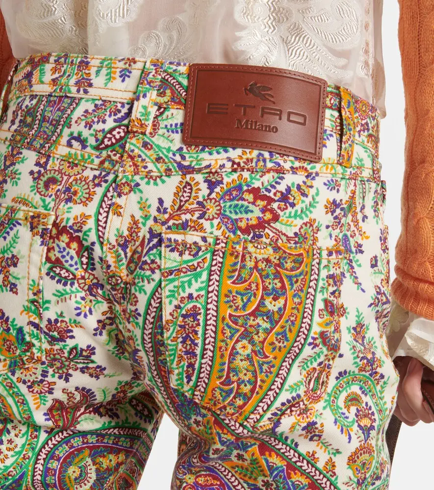 Etro Paisley mid-rise slim jeans | Thumbnail 6