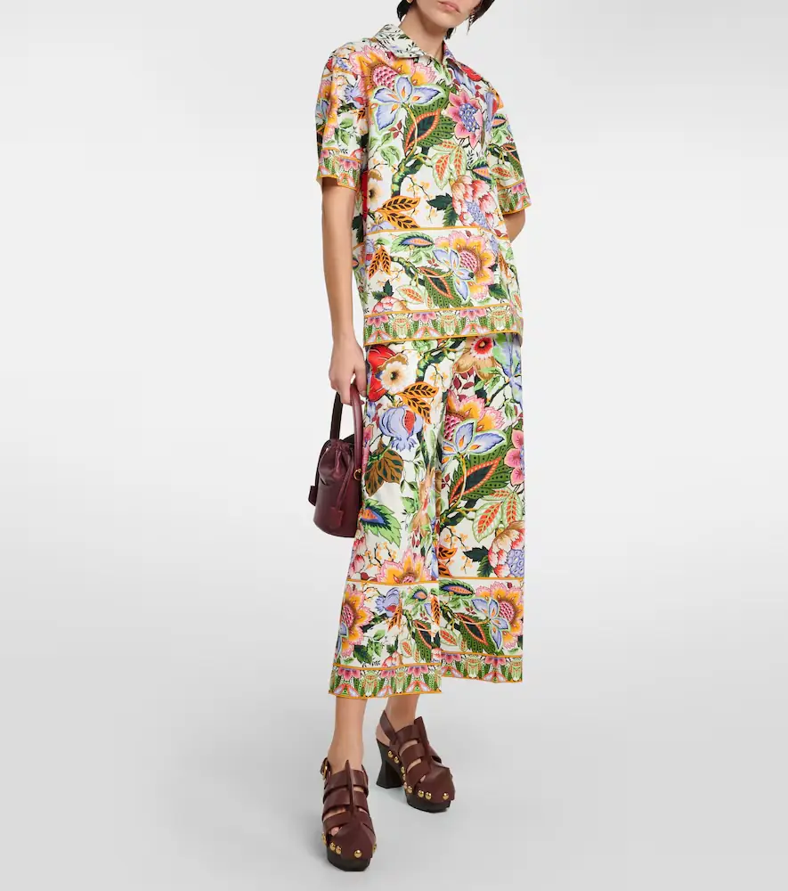 Etro Floral cotton culottes | Thumbnail 5 Etro Floral cotton culottes | Thumbnail 5