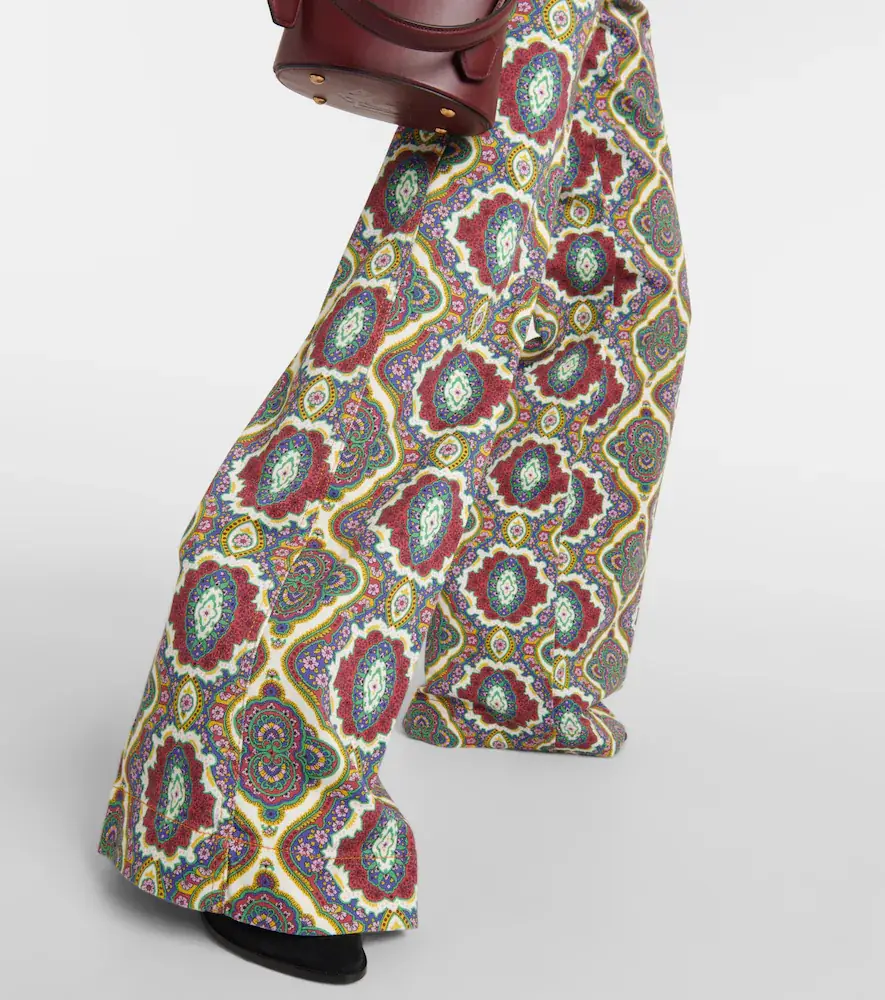 Etro Printed high-rise wide-leg jeans | Thumbnail 3 Etro Printed high-rise wide-leg jeans | Thumbnail 3