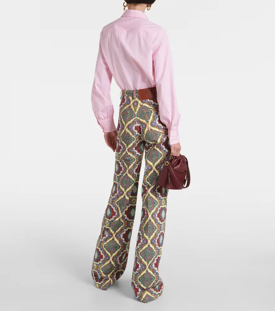 Etro Printed high-rise wide-leg jeans | Thumbnail 7 Etro Printed high-rise wide-leg jeans | Thumbnail 7