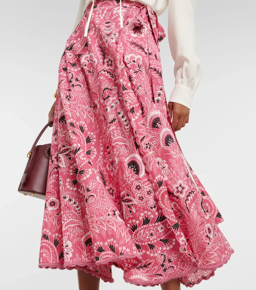 Etro Paisley cotton and silk maxi skirt | Thumbnail 2 Etro Paisley cotton and silk maxi skirt | Thumbnail 2