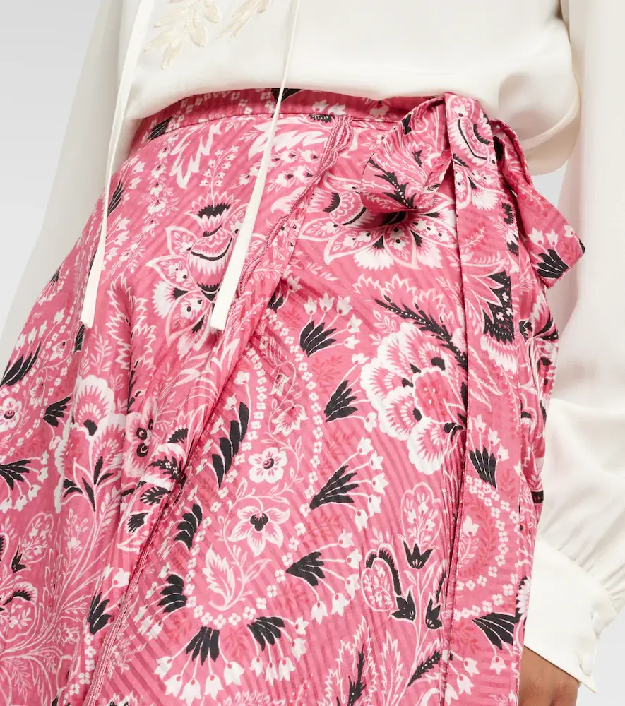 Etro Paisley cotton and silk maxi skirt | Thumbnail 4 Etro Paisley cotton and silk maxi skirt | Thumbnail 4