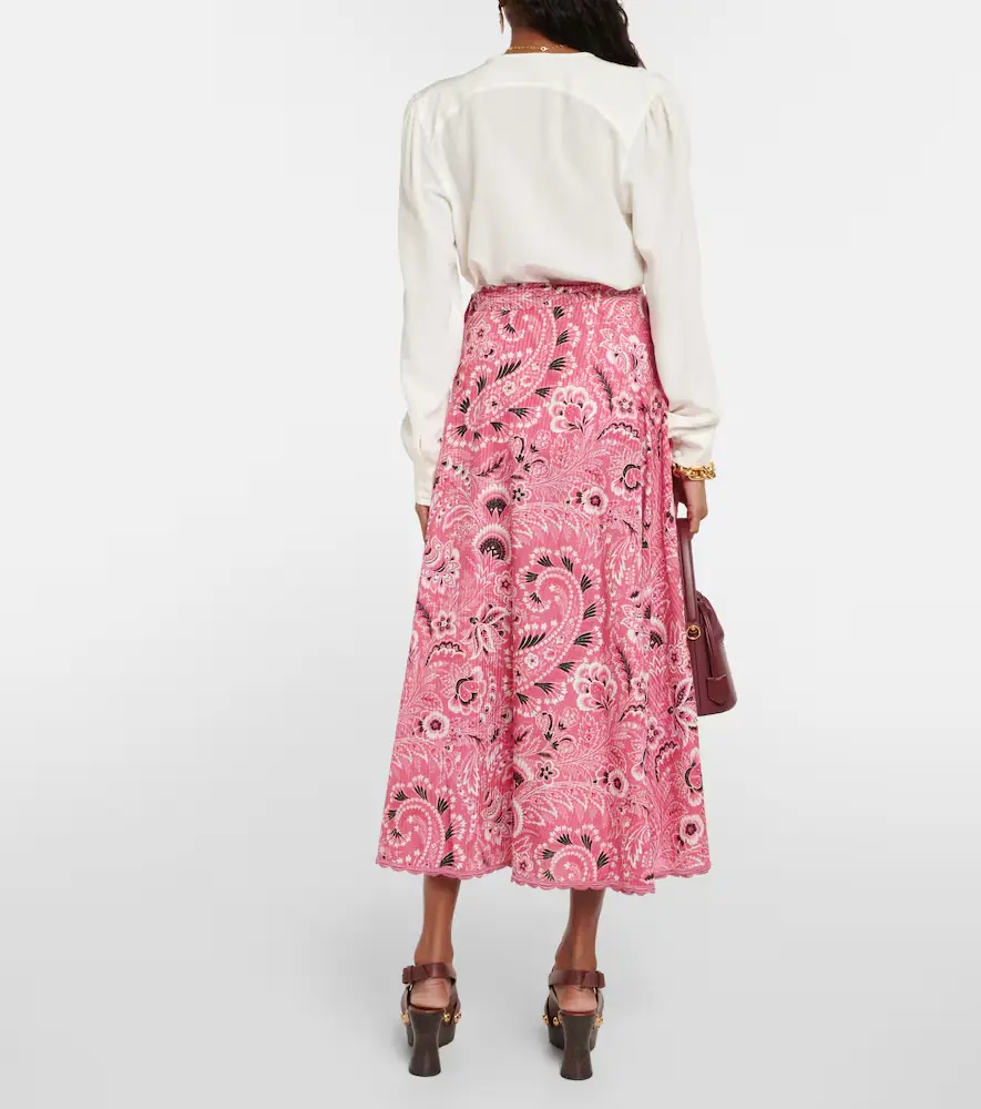 Etro Paisley cotton and silk maxi skirt | Thumbnail 5 Etro Paisley cotton and silk maxi skirt | Thumbnail 5