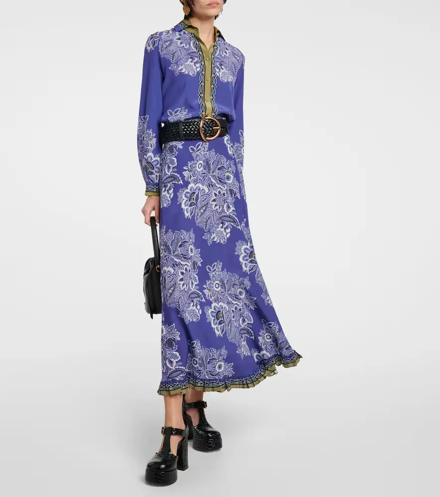 Etro Floral silk maxi skirt | Thumbnail 5 Etro Floral silk maxi skirt | Thumbnail 5