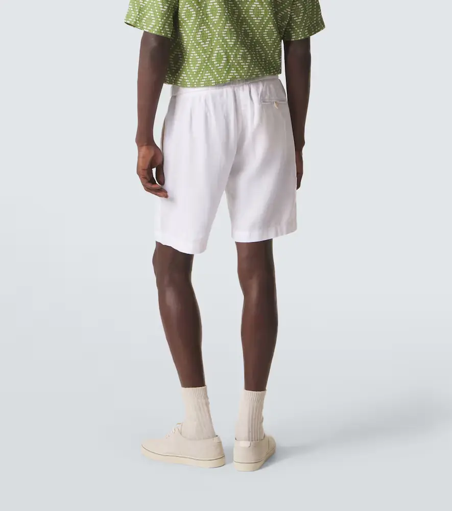 Frescobol Carioca Felipe linen-blend shorts | Thumbnail 3 Frescobol Carioca Felipe linen-blend shorts | Thumbnail 3