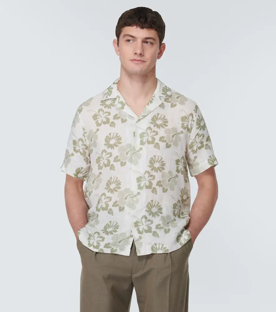Frescobol Carioca Petala Roberto floral linen shirt | Thumbnail 2 Frescobol Carioca Petala Roberto floral linen shirt | Thumbnail 2