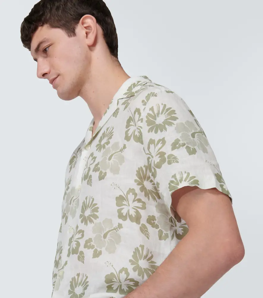 Frescobol Carioca Petala Roberto floral linen shirt | Thumbnail 4 Frescobol Carioca Petala Roberto floral linen shirt | Thumbnail 4