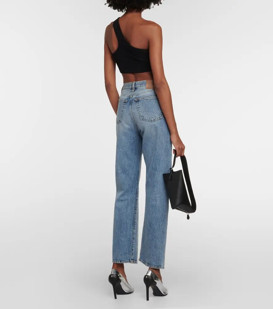 AG Jeans x EmRata Miranda cotton-blend crop top | Thumbnail 3