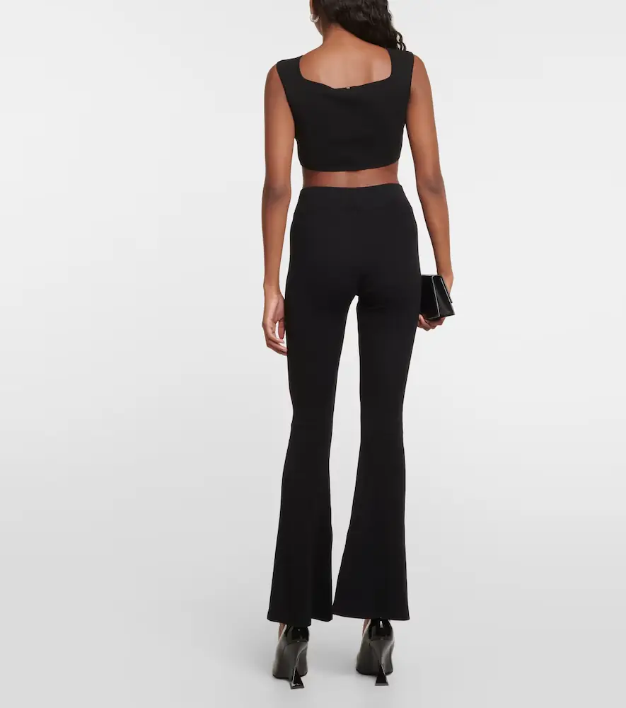 AG Jeans x EmRata Morrison cotton-blend flared pants | Thumbnail 2 AG Jeans x EmRata Morrison cotton-blend flared pants | Thumbnail 2