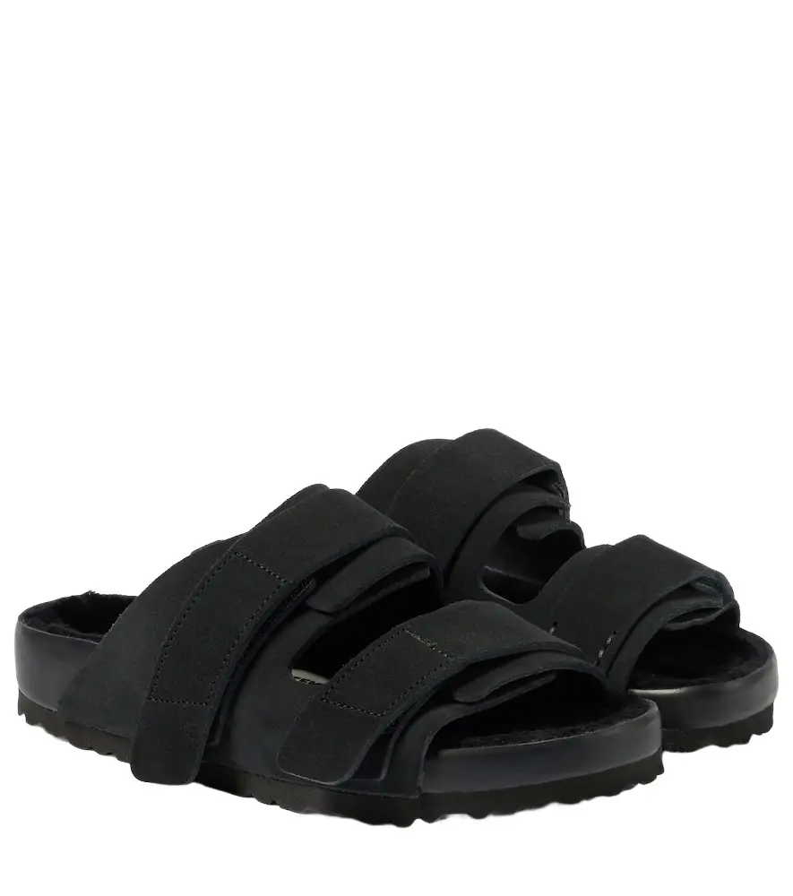 Birkenstock 1774 x Tekla Uji suede slides | Image 1 Birkenstock 1774 x Tekla Uji suede slides | Image 1