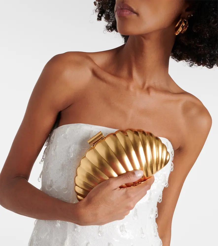 Simkhai Monet Shell clutch | Thumbnail 4